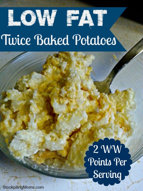 Low Fat Twice Baked Potatoes