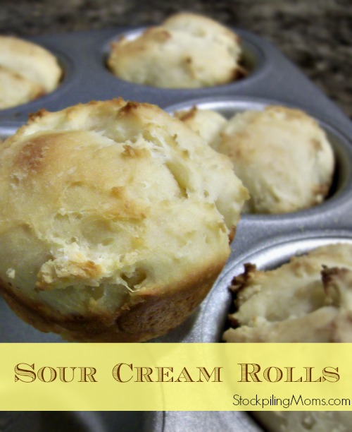 Sour Cream Rolls