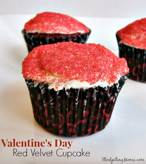 Valentines Day Red Velvet Cupcakes