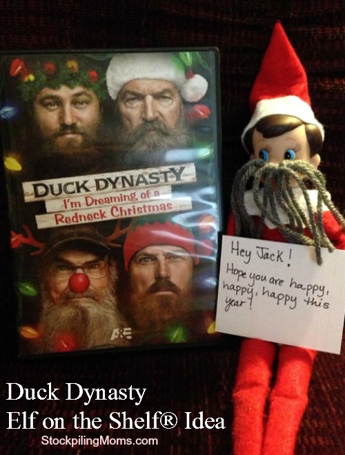 Elf on the Shelf Idea Duck Dynasty Fun