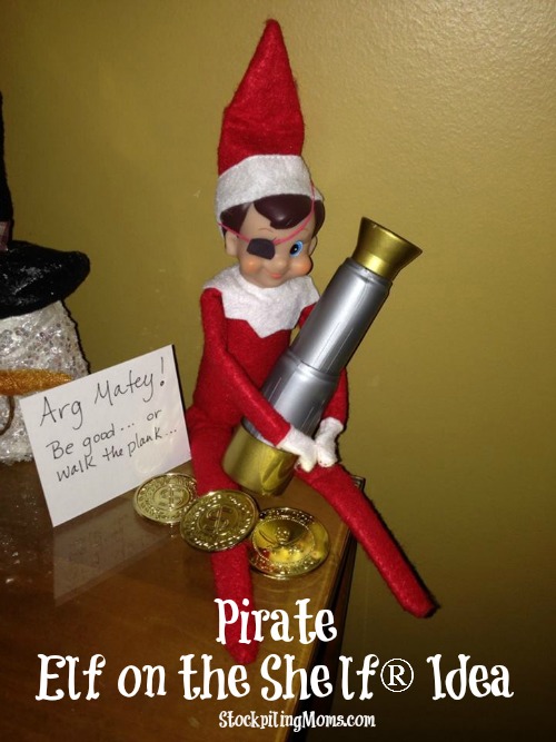 Elf on the Shelf Pirate Elf
