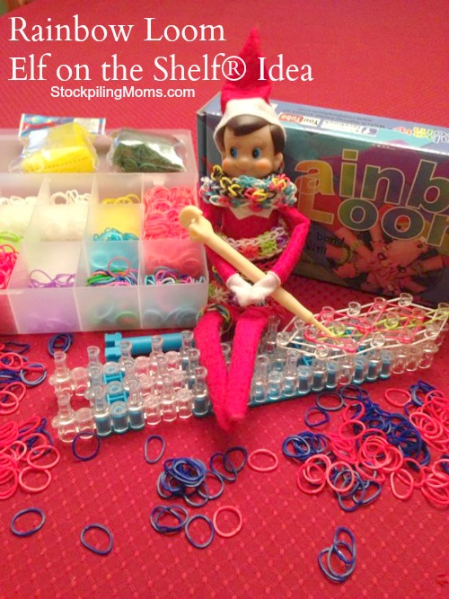 Elf on a Shelf Rainbow Loom