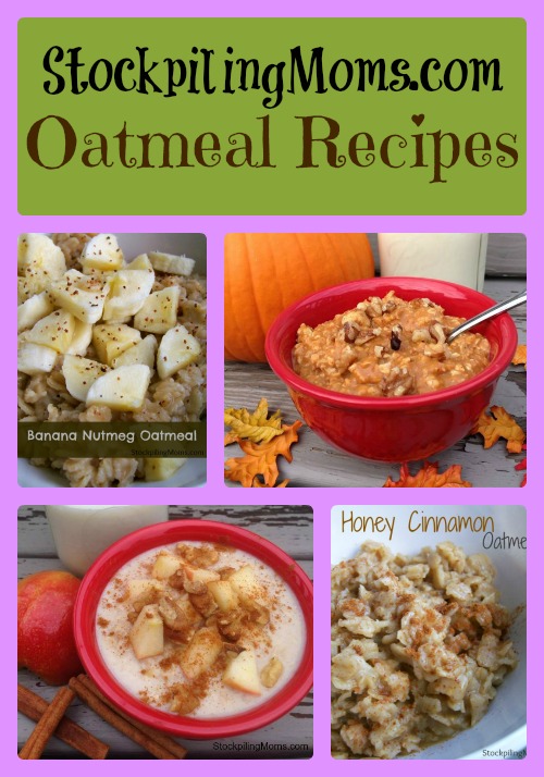 January is National Oatmeal Month