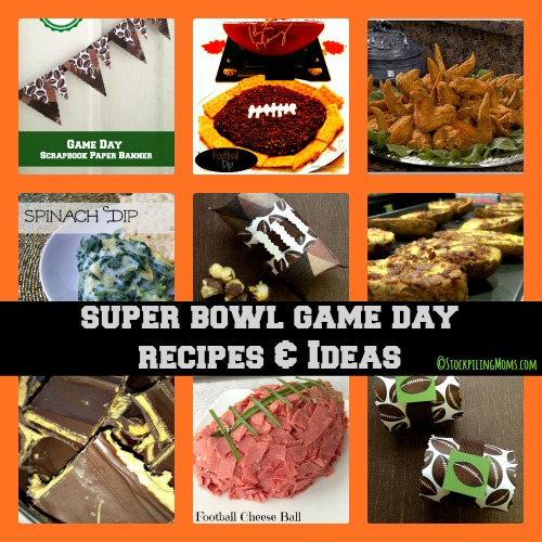 Super Bowl Game Party Recipes and Ideas