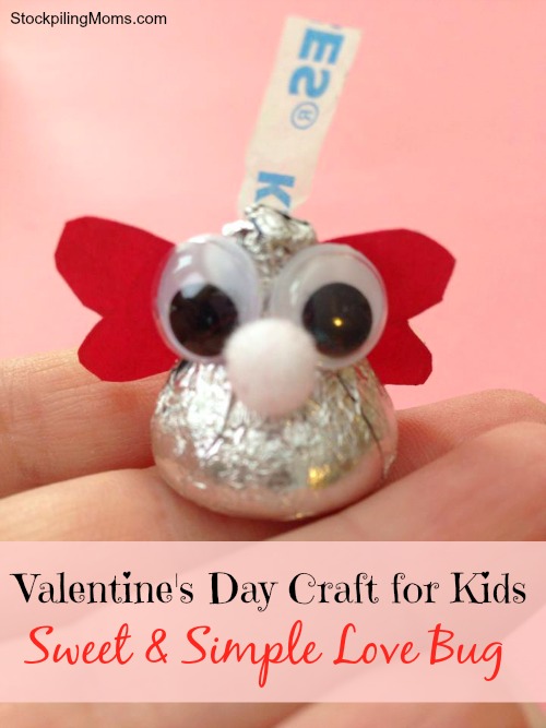 Valentine's Day Craft for Kids - Sweet & Simple Love Bug - STOCKPILING MOMS™