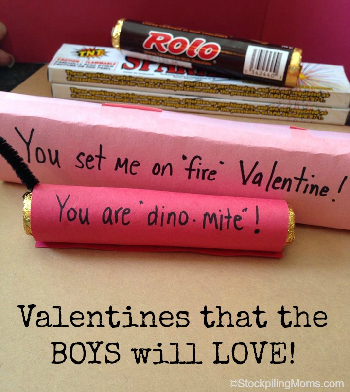 Valentines that the BOYS will LOVE