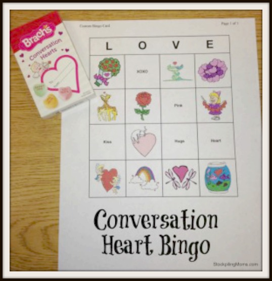 Conversation Heart Bingo