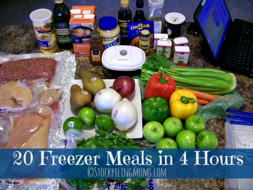 20 Healthy Freezer Meals For Your Slow Cooker in 3 Hours - STOCKPILING ...