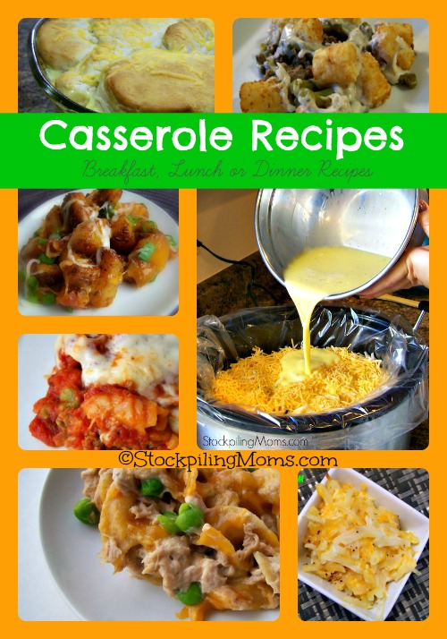 30 Casserole Recipes