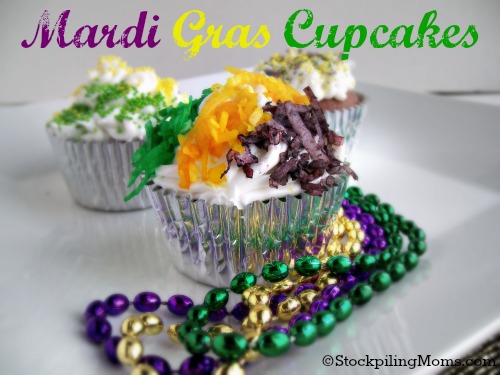  Mardi Gras Cupcakes