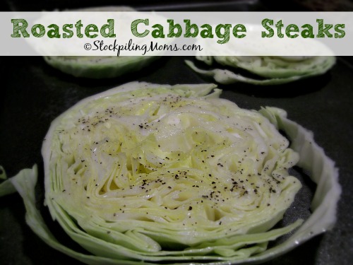 Roasted Cabbage Steaks