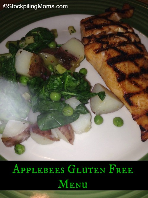 Applebees Gluten Free Menu