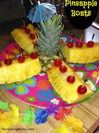 Pineapple Boats