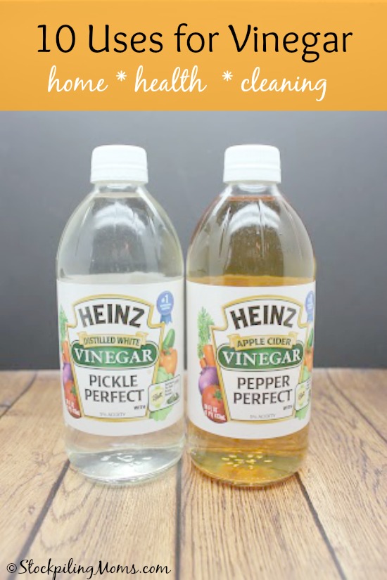 10 Uses for Vinegar - STOCKPILING MOMS™