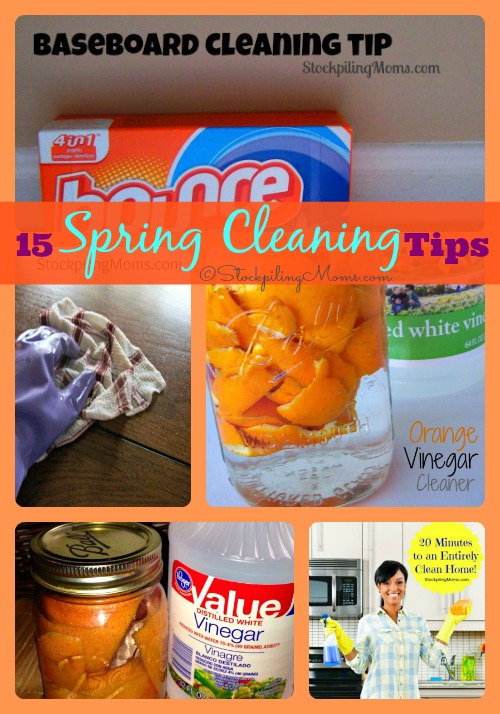 15 Spring Cleaning Tips
