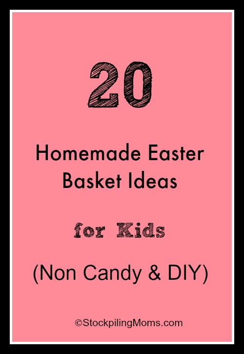 20 Homemade Easter Basket Ideas for Kids - STOCKPILING MOMS™