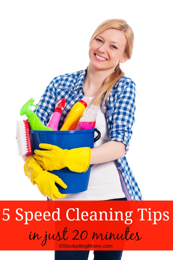 5 Speed Cleaning Secrets