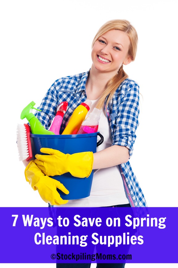 7 Ways To Save On Spring Cleaning Supplies