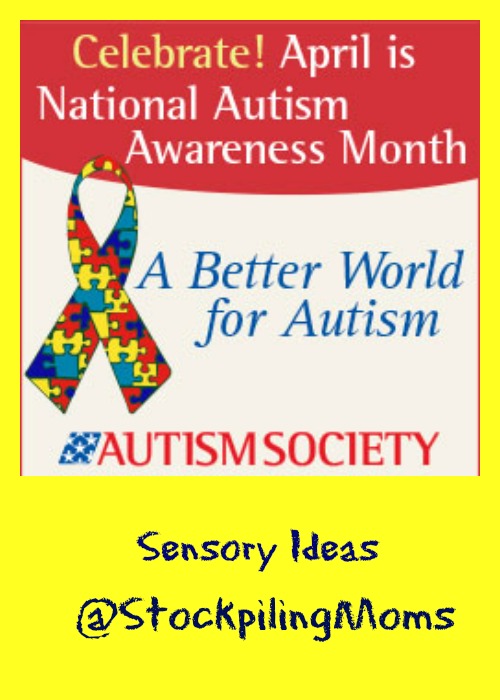 Autism Awareness Month Sensory Ideas