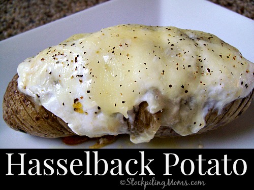 Hasselback Potato