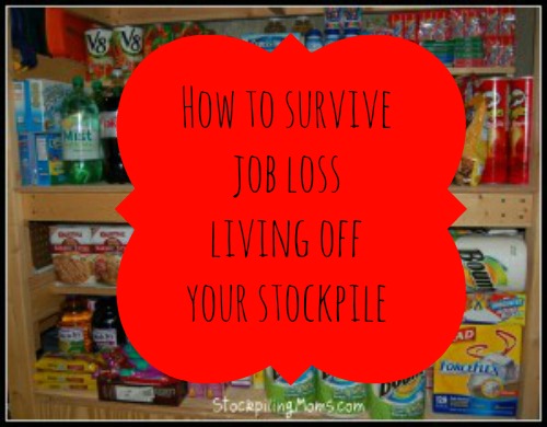 How to survive job loss by living off your stockpile