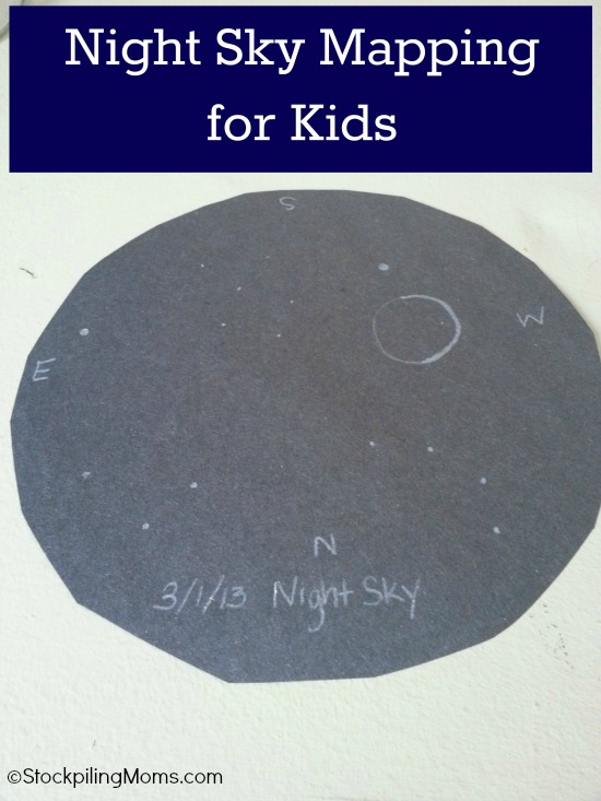 Night Sky Mapping For Kids