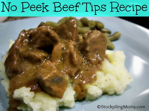 No Peek Beef Tips