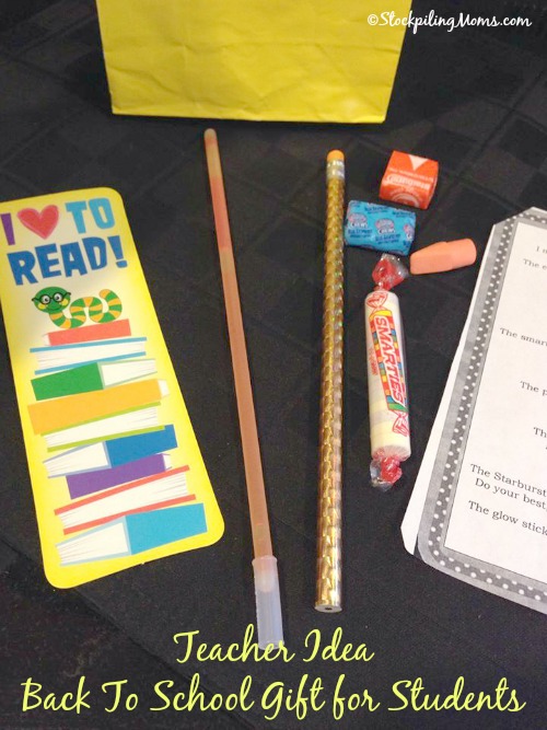 Teacher Back To School Welcome Bag for Students