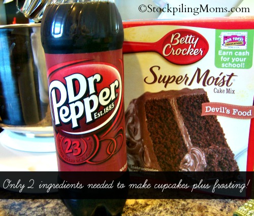 Dr Pepper Chocolate Cupcakes Stockpiling Moms