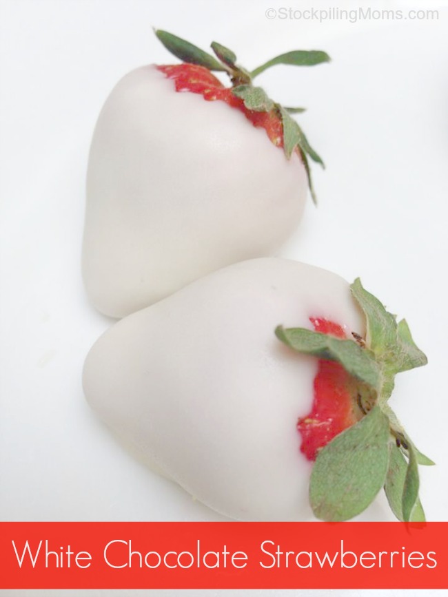 How to Make White Chocolate Covered Strawberries