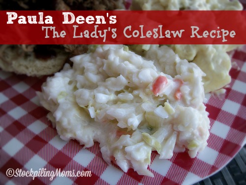 Paula Deen’s The Lady’s Coleslaw Recipe