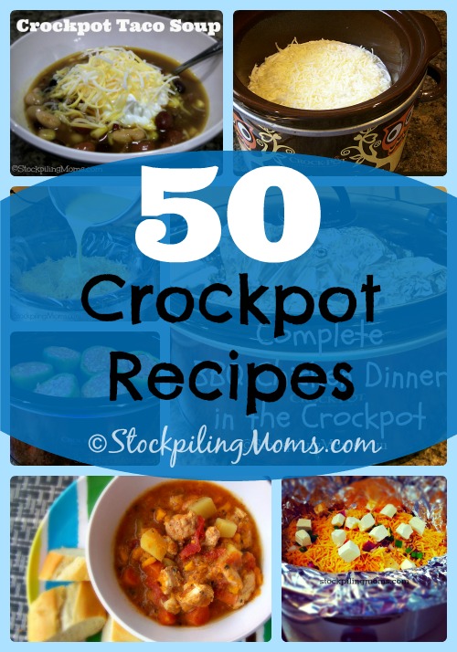 50 Crockpot Recipes That Will Make Your Life Simple