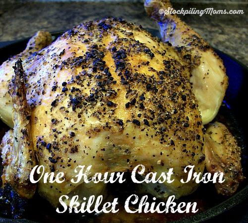 One Hour Cast Iron Skillet Chicken