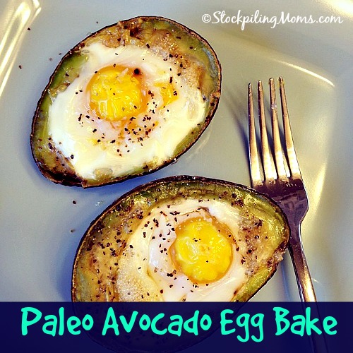 Paleo Avocado Egg Bake
