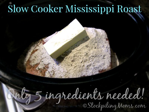 Slow Cooker Mississippi Roast