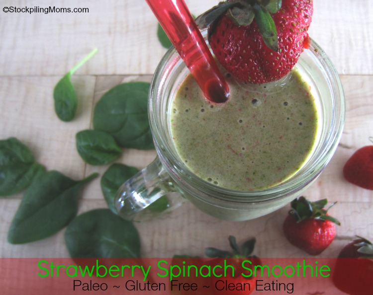 Strawberry Spinach Smoothie