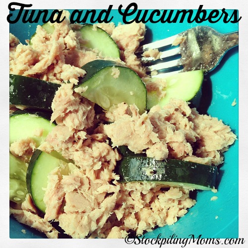 Tuna and Cucumbers