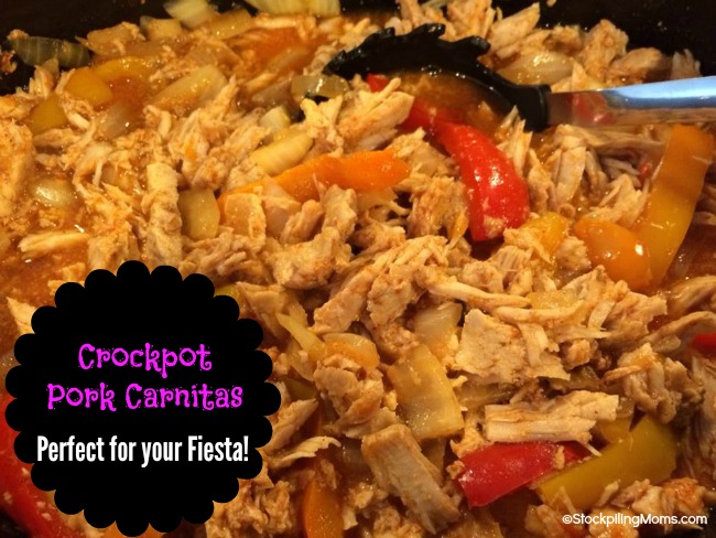 Slow Cooker Pork Carnitas - STOCKPILING MOMS™