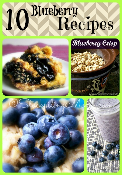 10 Blueberry Recipes