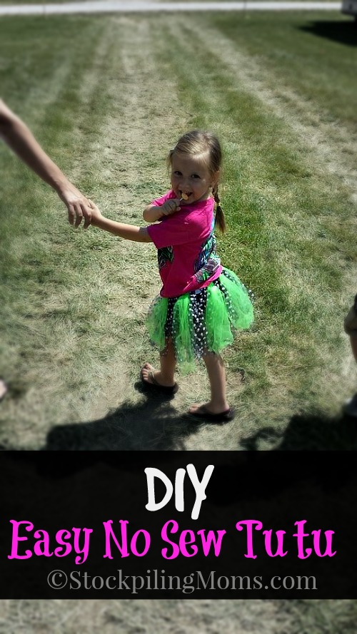 DIY Easy No Sew Tutu