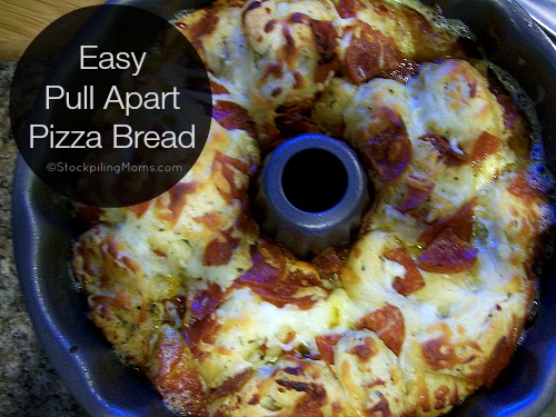 Easy Pull Apart Pizza Bread