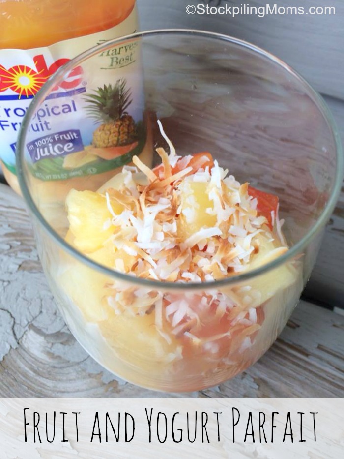 DOLE Fruit and Yogurt Parfait