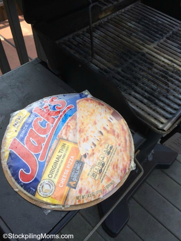 Grilling Frozen Pizza