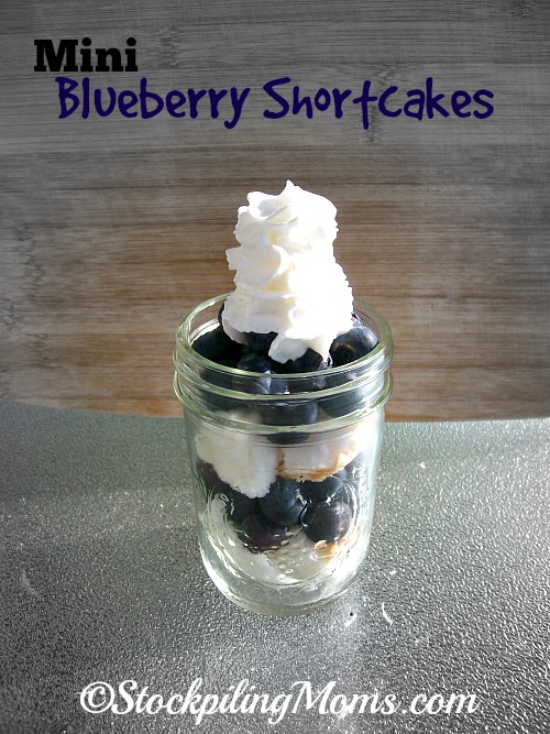 Mini Blueberry Shortcakes