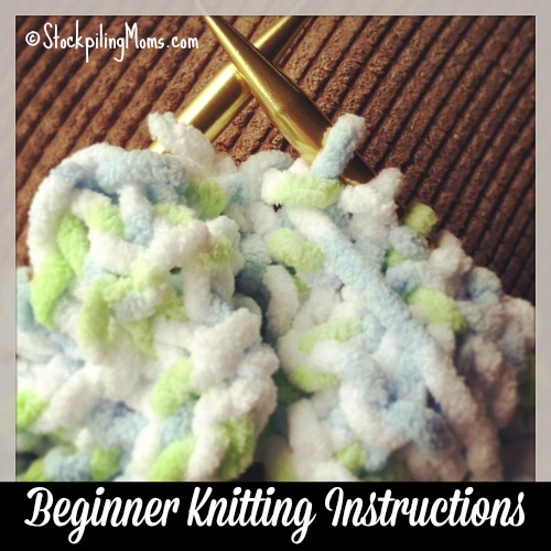 Beginner Knitting Instructions