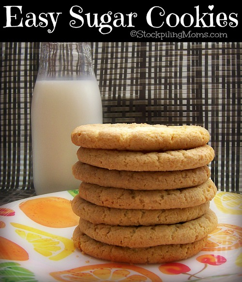 Easy Sugar Cookie Recipe