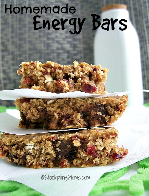 Homemade Energy Bars