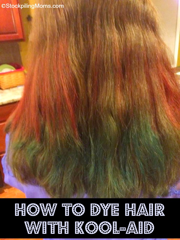 How to dye hair with Kool-Aid