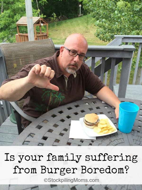 Is your family suffering from burger boredom?
