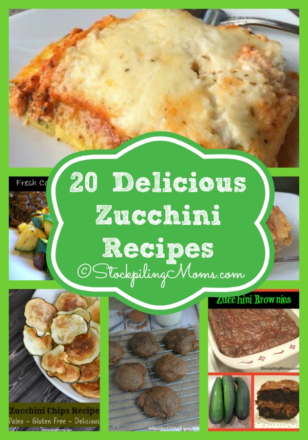 20 Delicious Zucchini Recipes